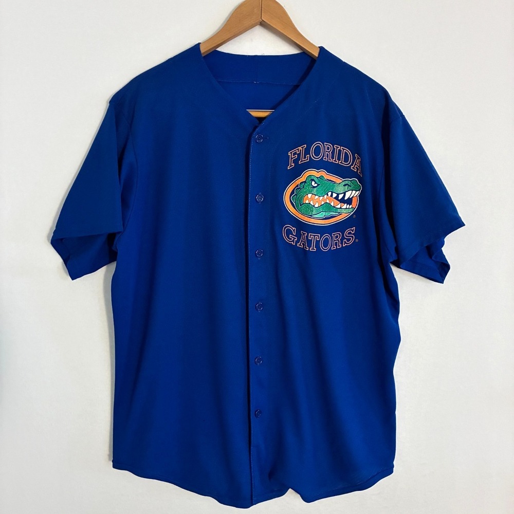 University Florida Gators Baseball Jersey Fits Adult Size L/XL Lightweight